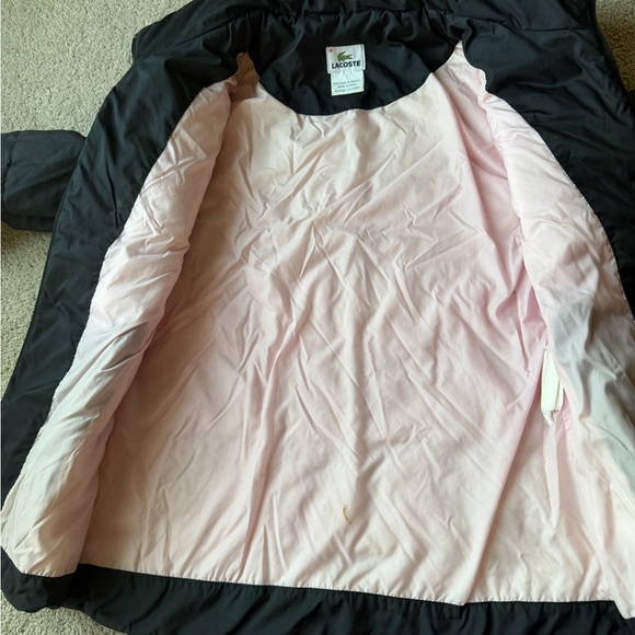 Lacoste Women’s Black Quilted Puffer Jacket | Lightweight Coat Size 36 small - Picture 10 of 10